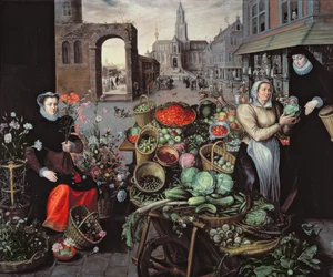 Gemüse- und Blumenmarkt